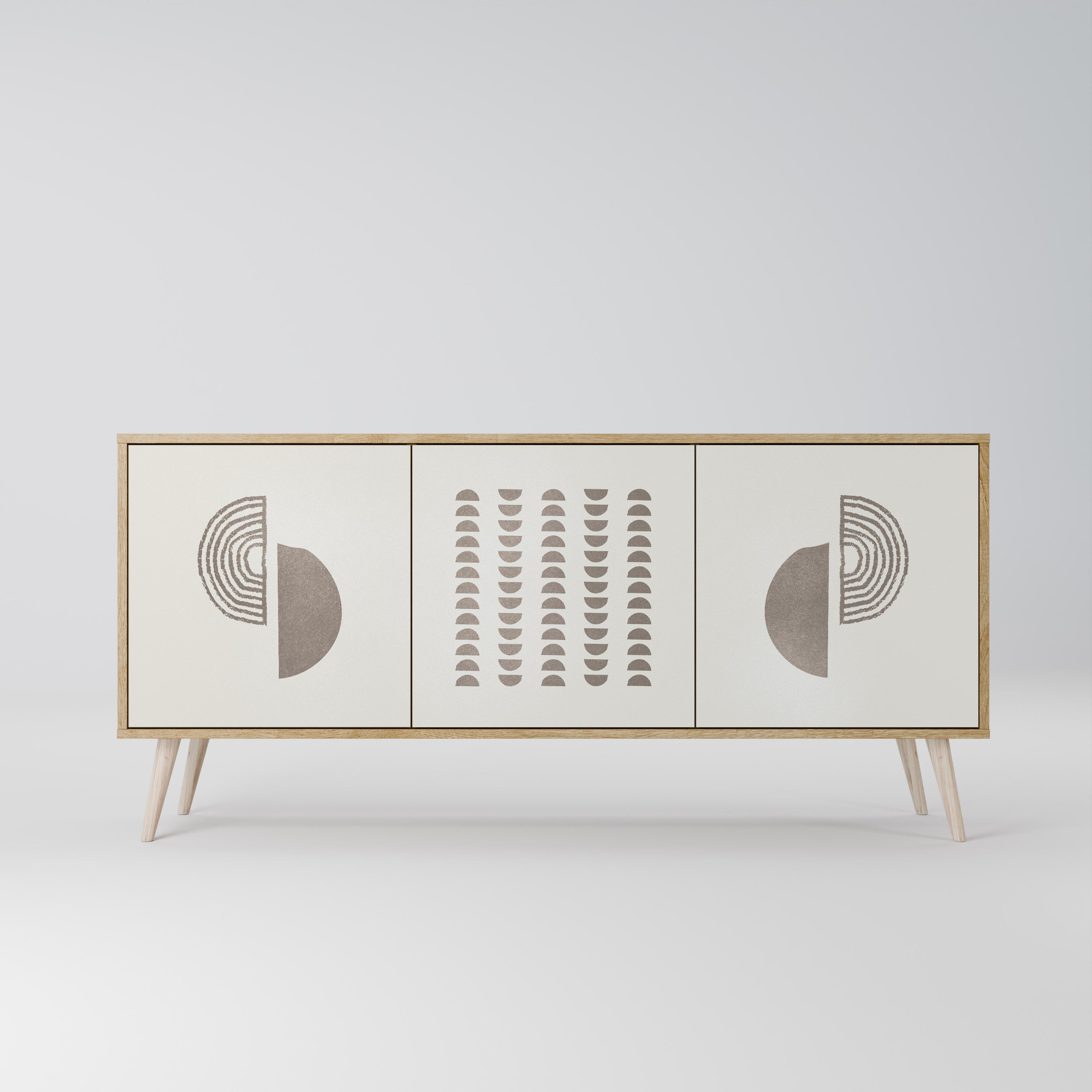 HARMONY ESSENCE 3-türiges Sideboard in Eichenoptik