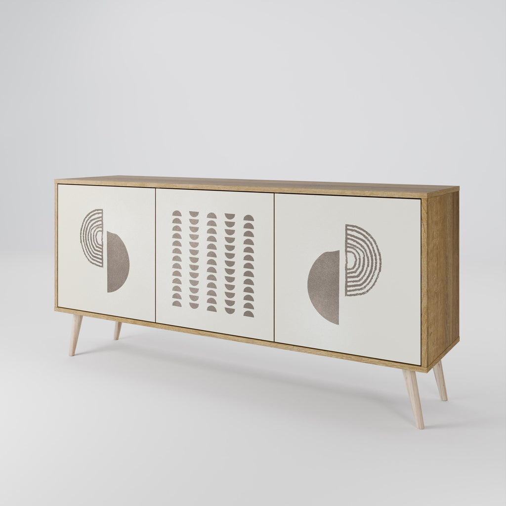 HARMONY ESSENCE 3-türiges Sideboard in Eichenoptik