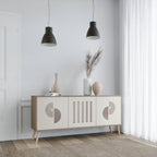 HARMONY ESSENCE 3-Door Sideboard in Oak Effect
