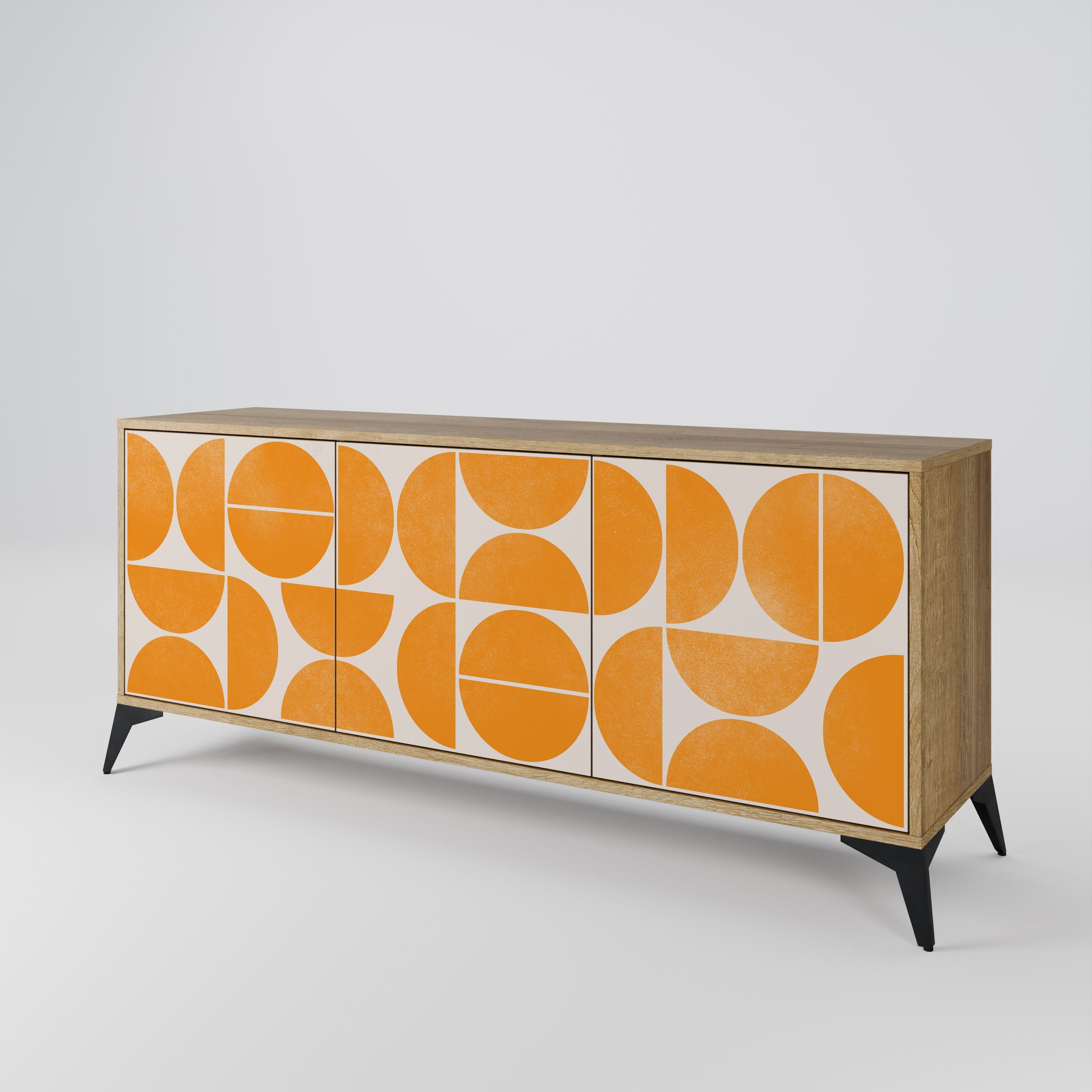 RECURRING DREAMS 3-türiges Sideboard in Eichenoptik