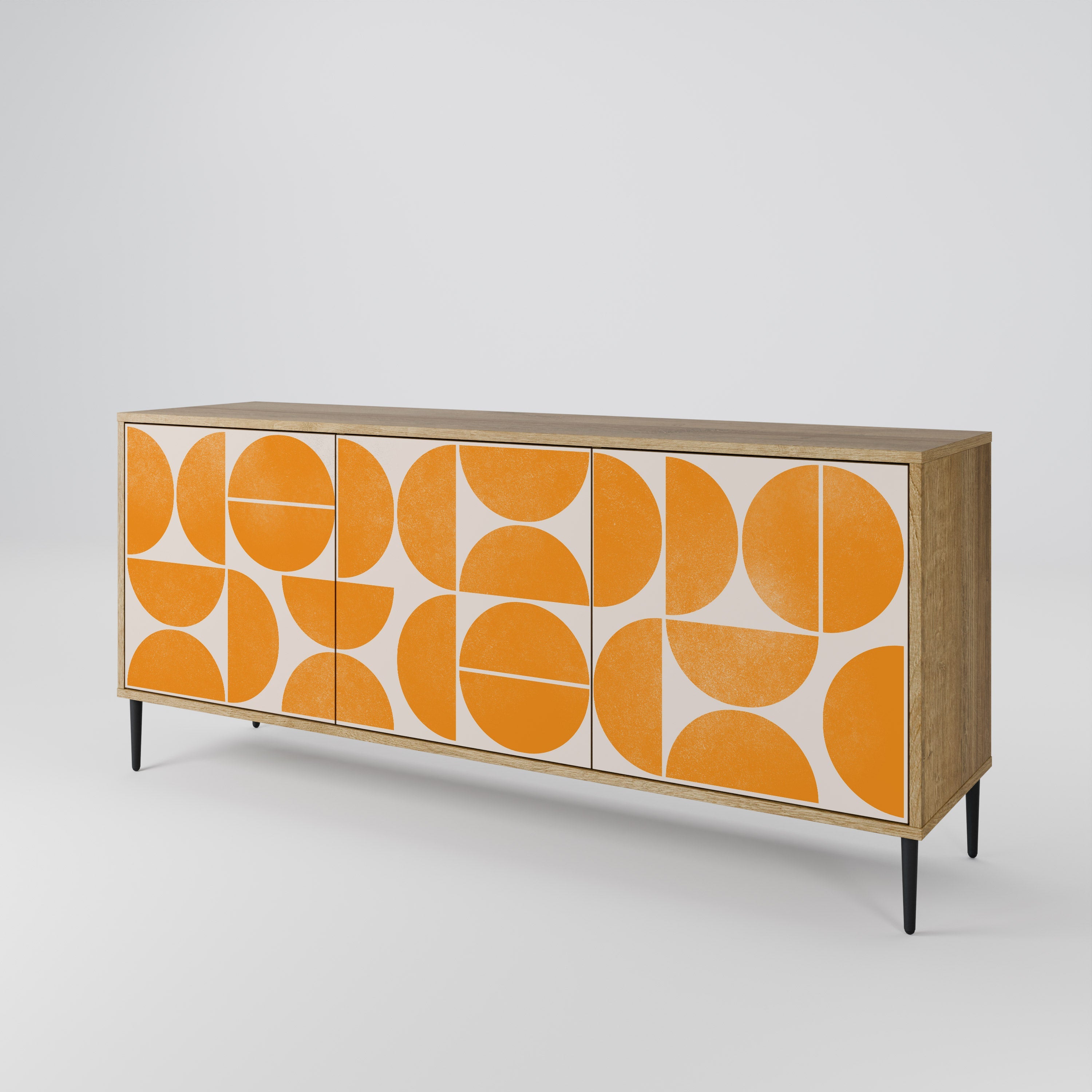 RECURRING DREAMS 3-türiges Sideboard in Eichenoptik
