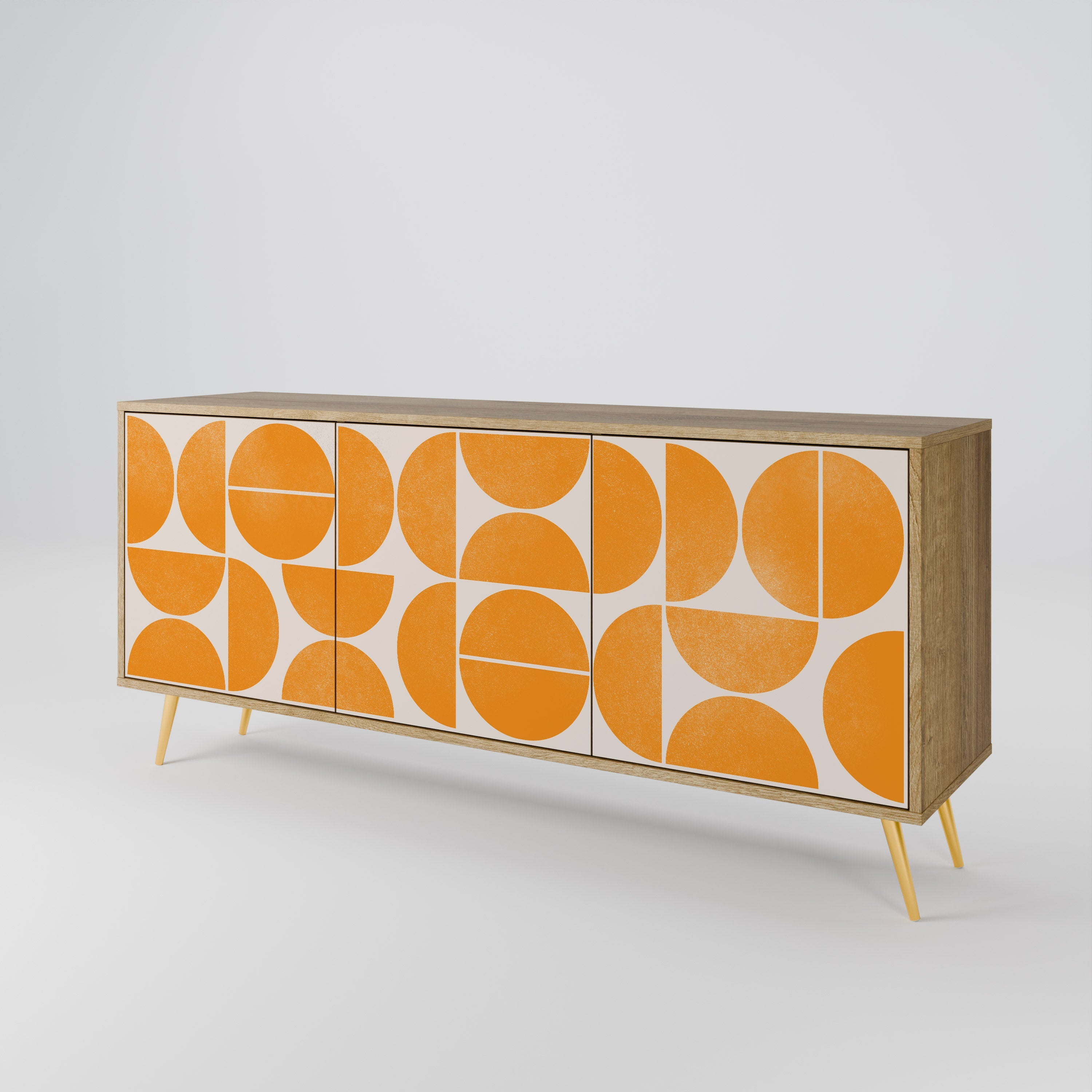 RECURRING DREAMS 3-türiges Sideboard in Eichenoptik