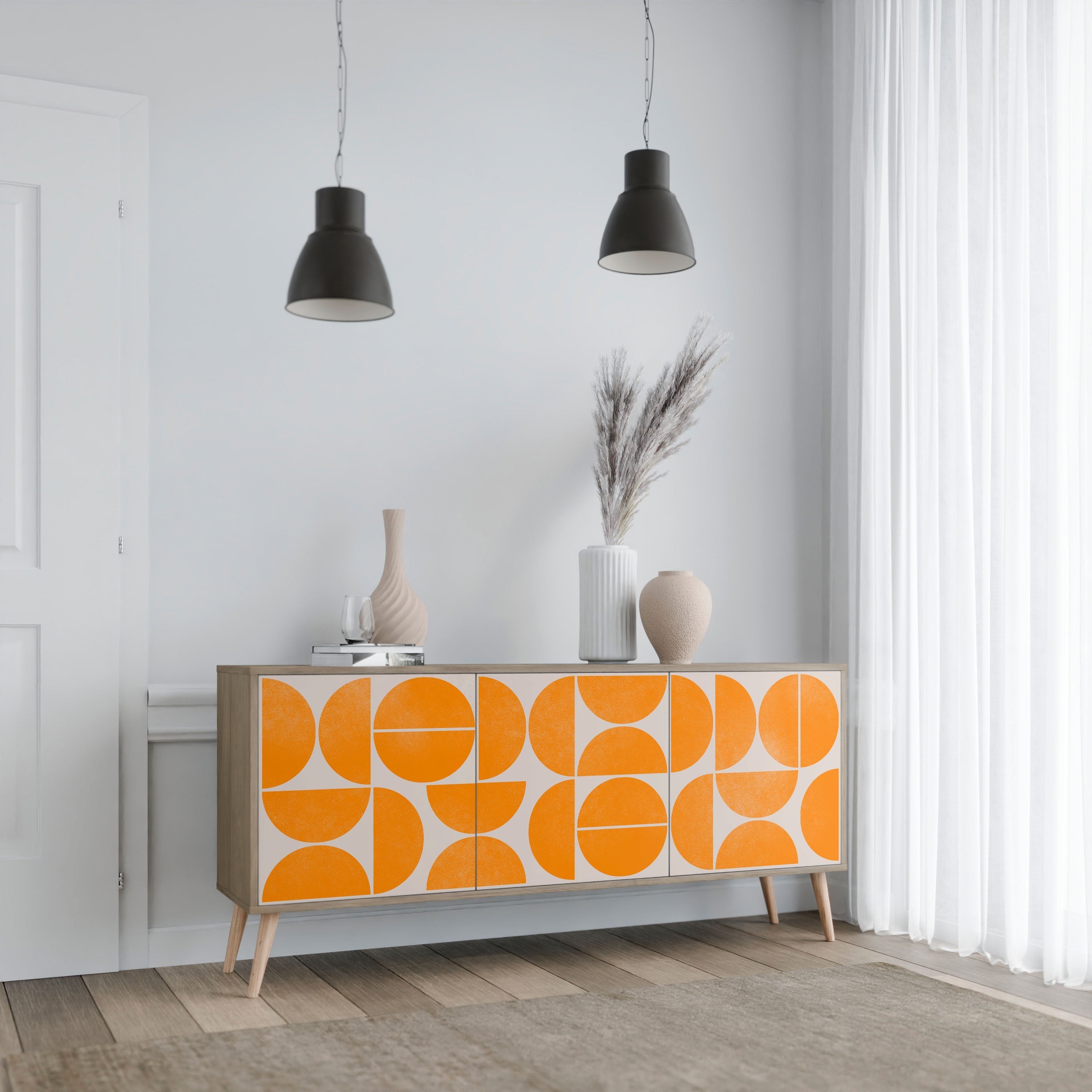 RECURRING DREAMS 3-türiges Sideboard in Eichenoptik