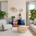 CONSTRUCTIVE ART 3-Door Sideboard in Oak Effect