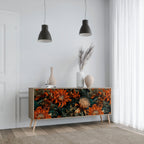 DAWN BLOOM Sideboard mit 3 Türen in Eiche-Optik