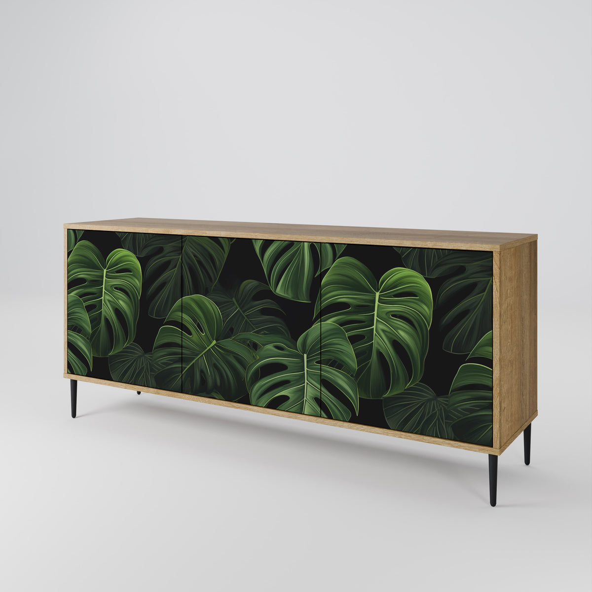 INFINITE MONSTERA 3-türiges Sideboard