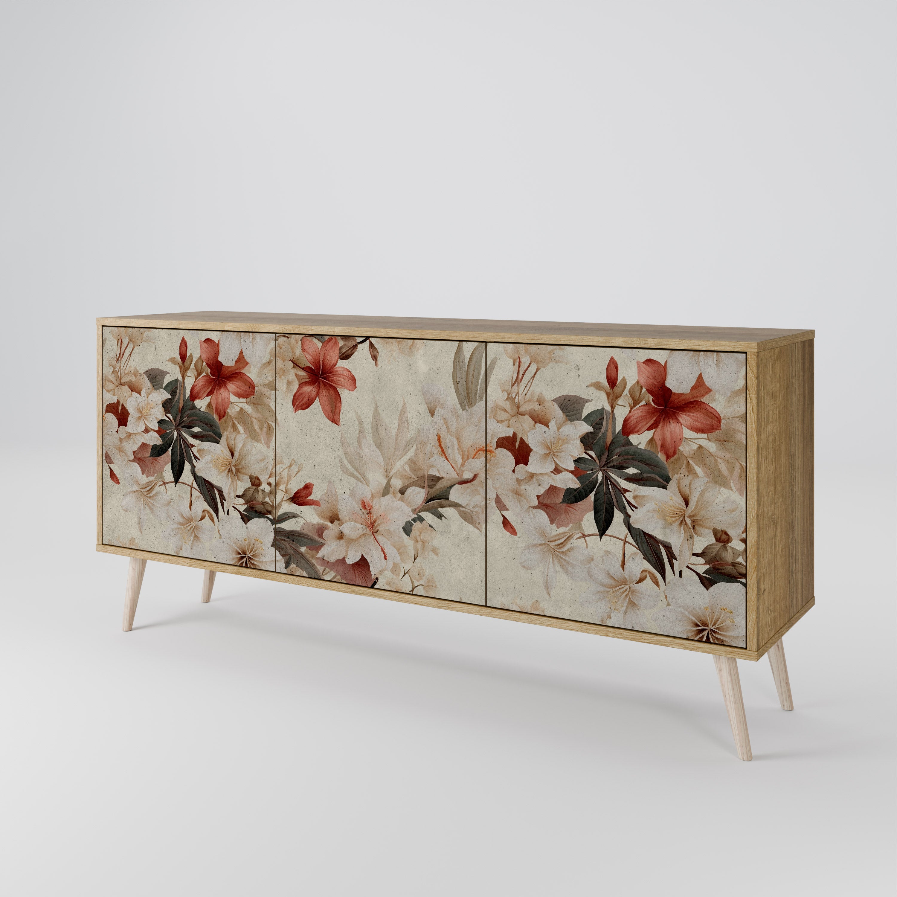 PETAL HARMONY 3-türiges Sideboard