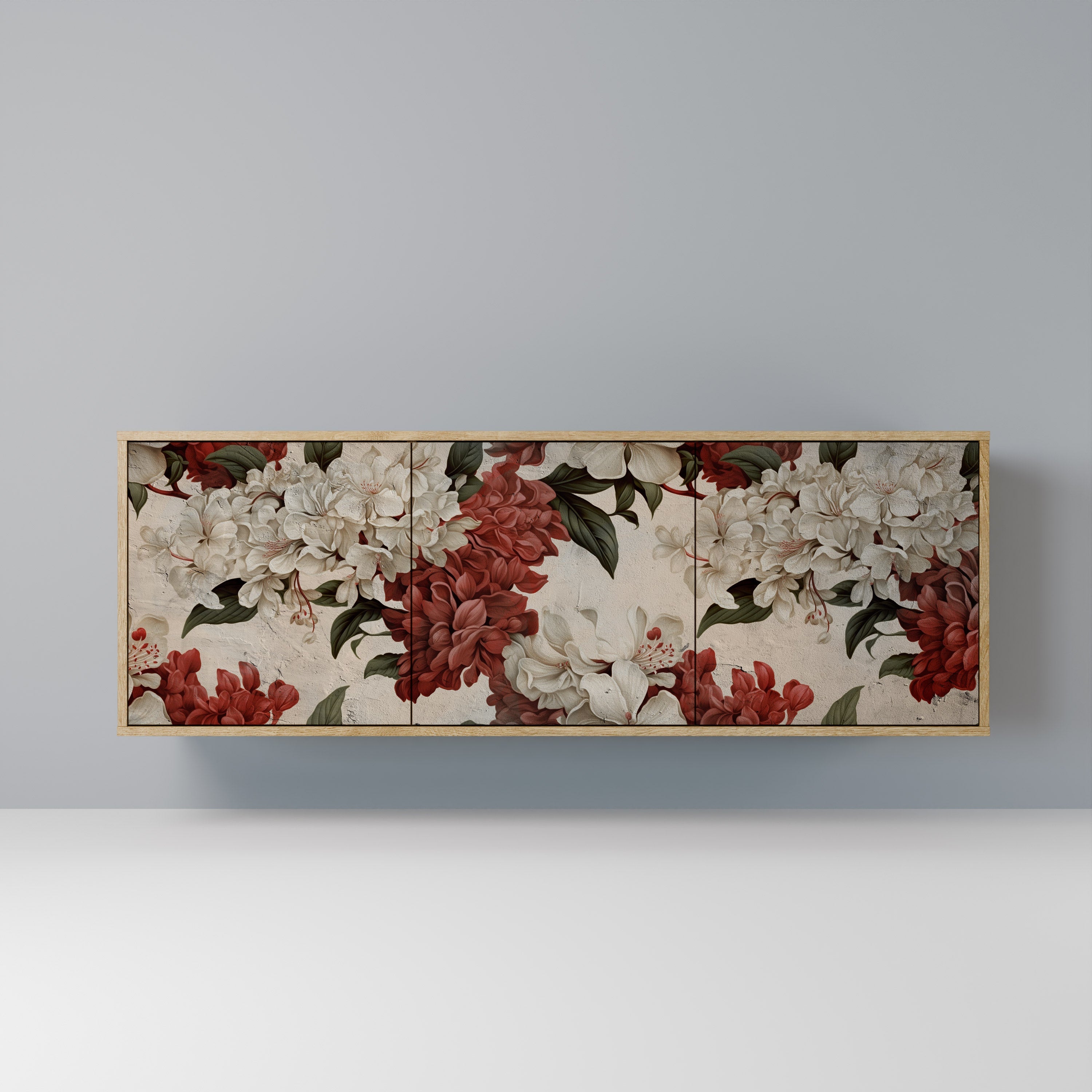 EPHEMERAL DAYS 3-türiges Sideboard in Eichenoptik