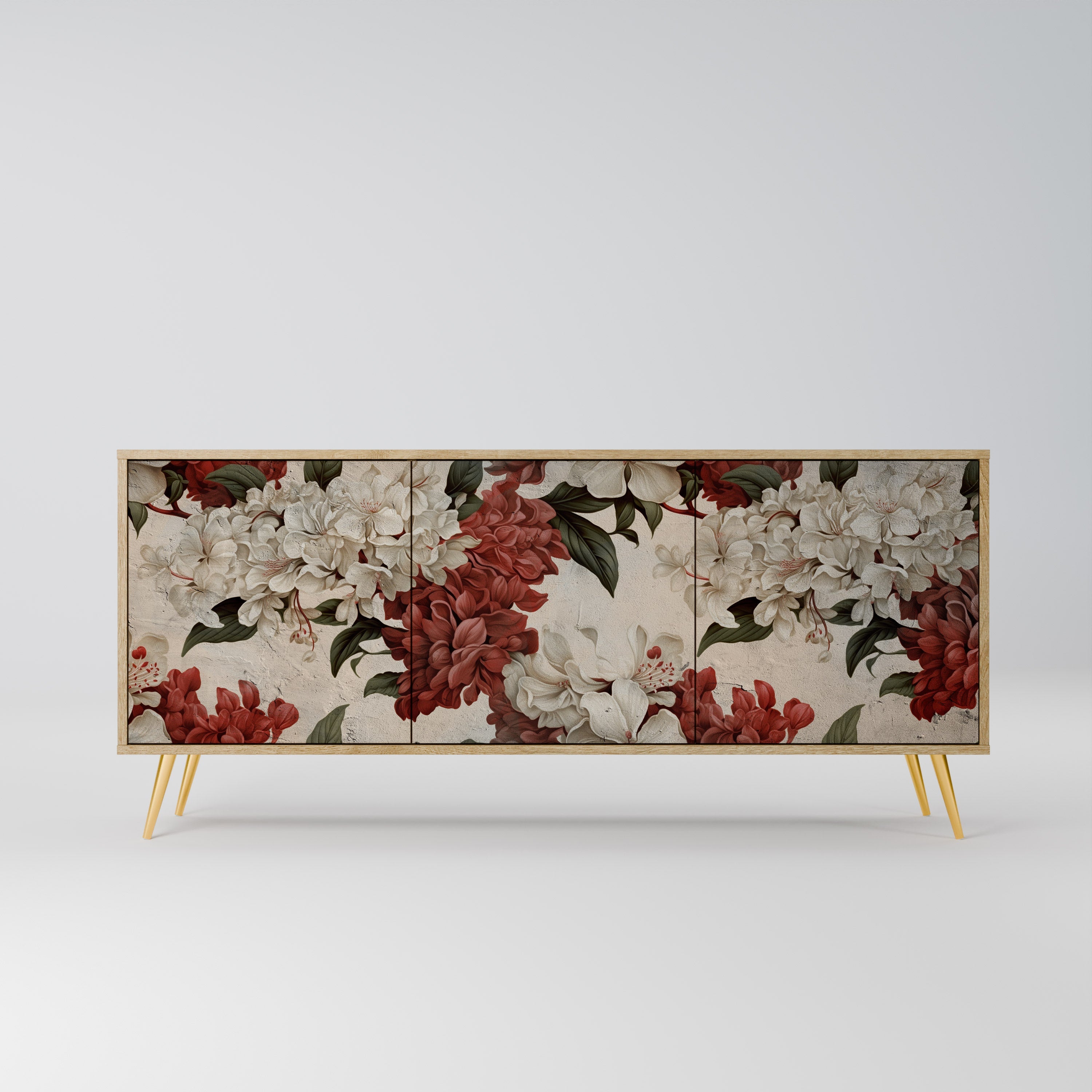 EPHEMERAL DAYS 3-türiges Sideboard in Eichenoptik