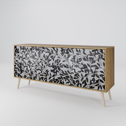 CHARCOAL SPROUT 3-türiges Sideboard