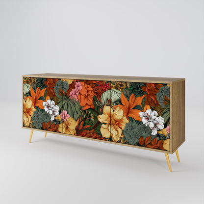 RADIANT FLORA 3-türiges Sideboard