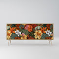 RADIANT FLORA Sideboard mit 3 Türen in Eiche-Optik