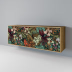 BOTANICAL EMERGENCE Sideboard mit 3 Türen in Eiche-Optik