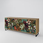 BOTANICAL EMERGENCE Sideboard mit 3 Türen in Eiche-Optik