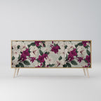 FLOWERET DREAM Sideboard mit 3 Türen in Eiche-Optik