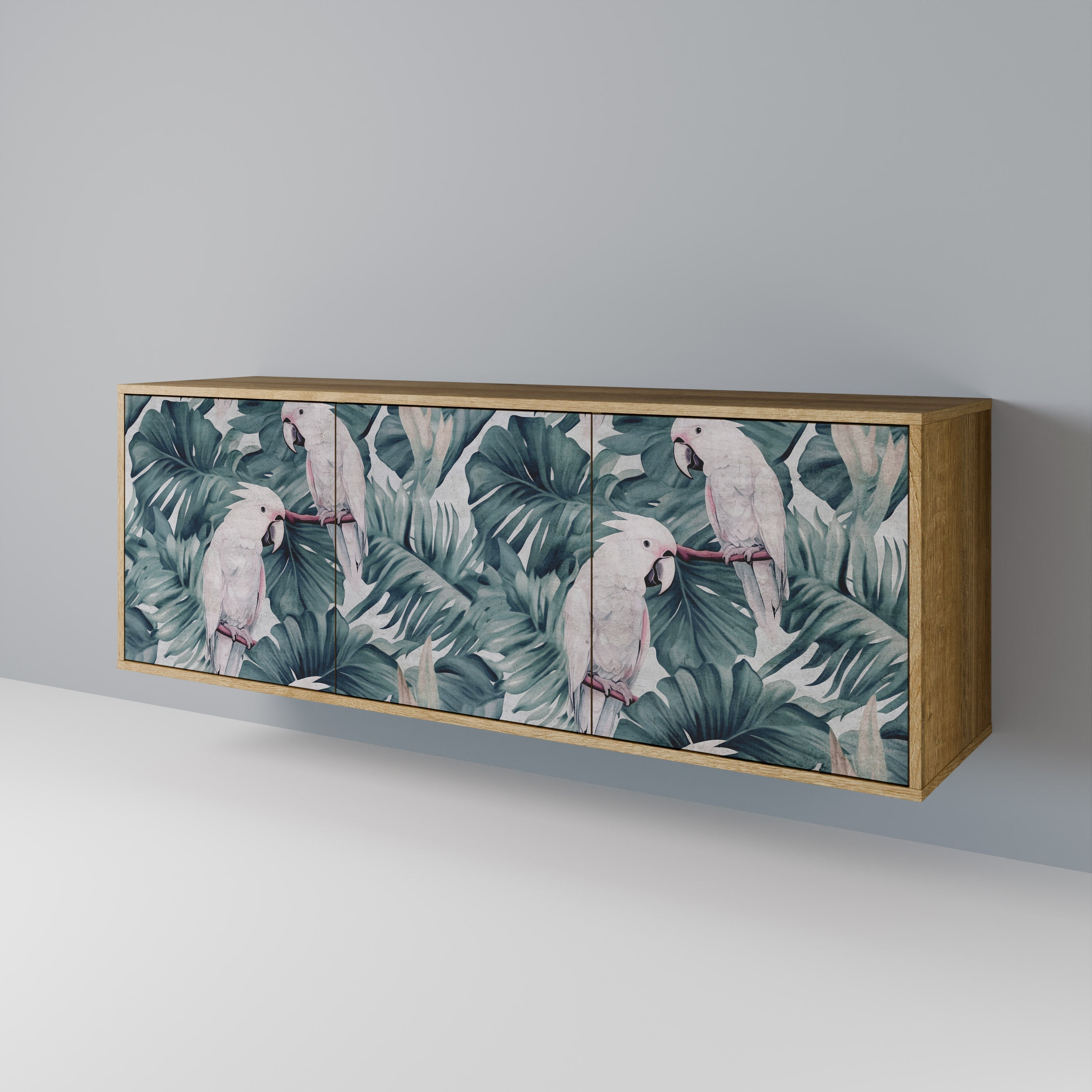POPINJAY LOOK 3-türiges Sideboard in Eichenoptik