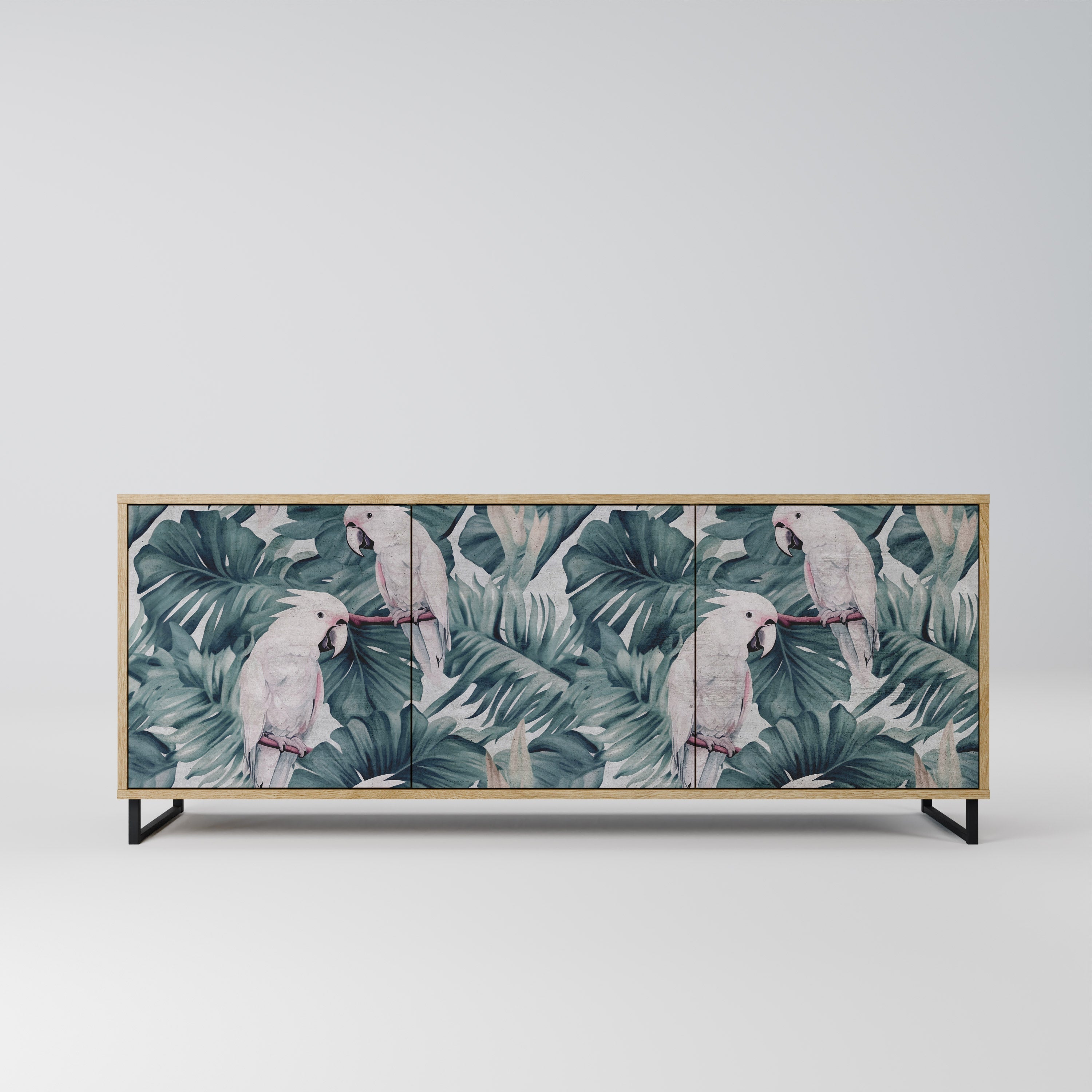 POPINJAY LOOK 3-türiges Sideboard in Eichenoptik