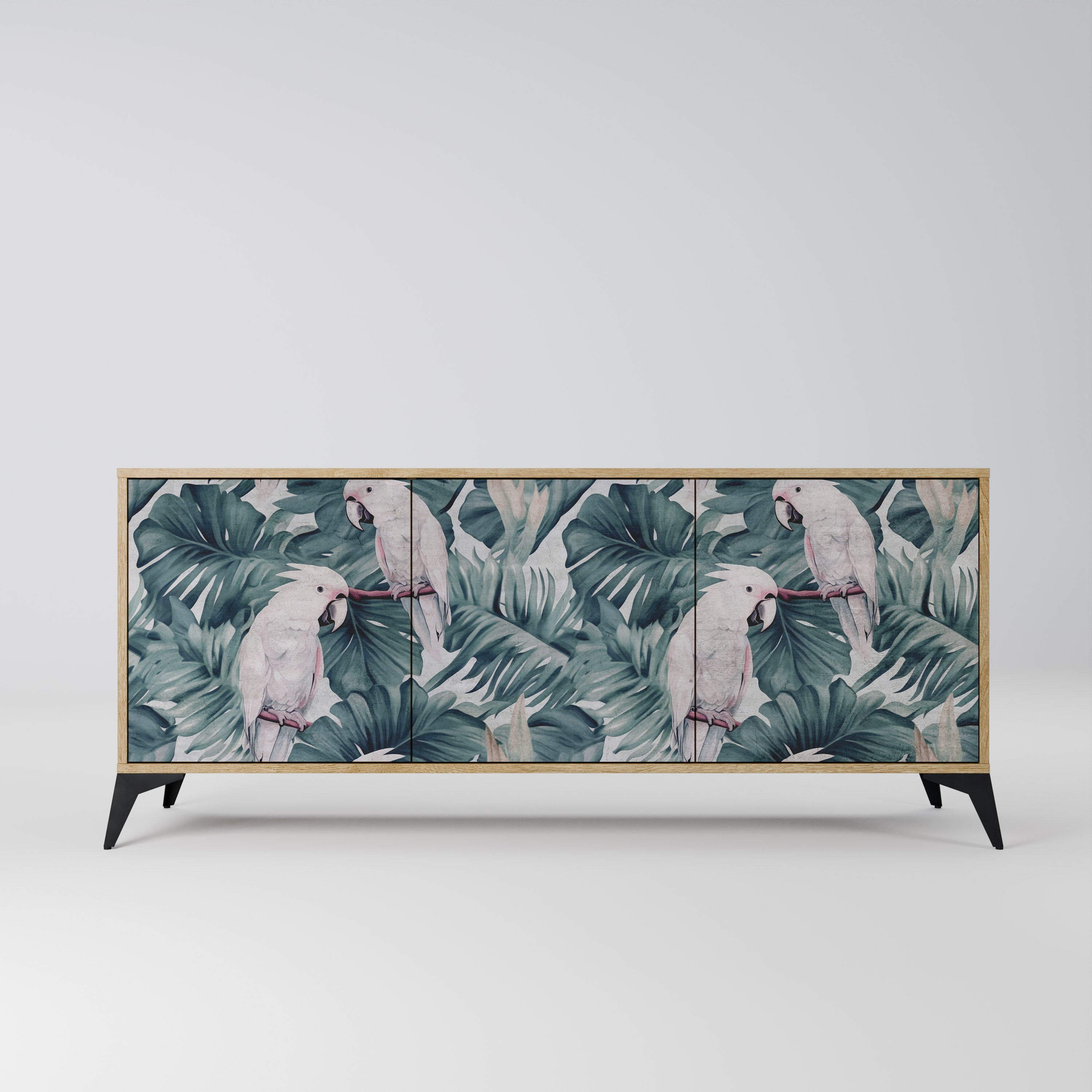 POPINJAY LOOK 3-türiges Sideboard in Eichenoptik