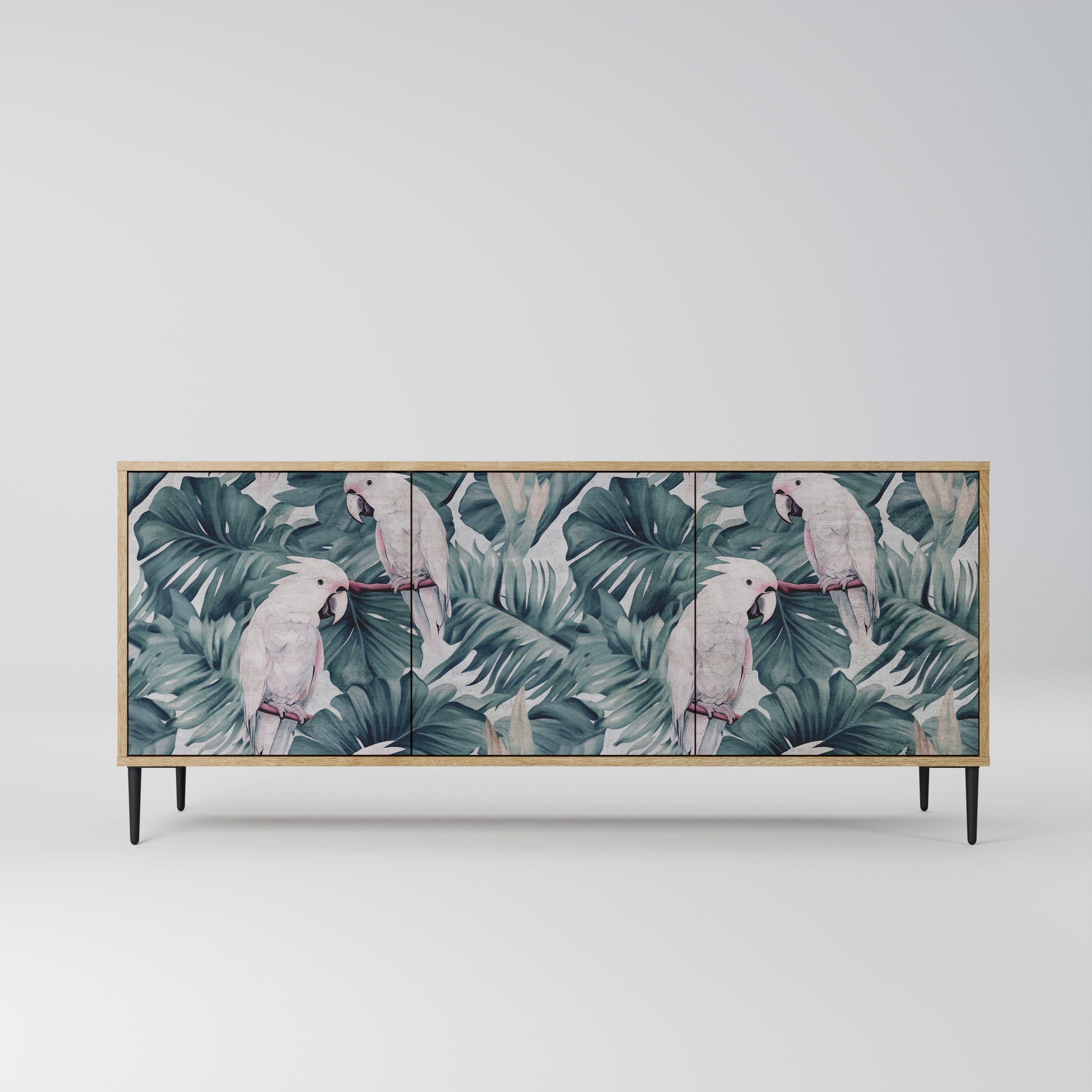 POPINJAY LOOK 3-türiges Sideboard in Eichenoptik