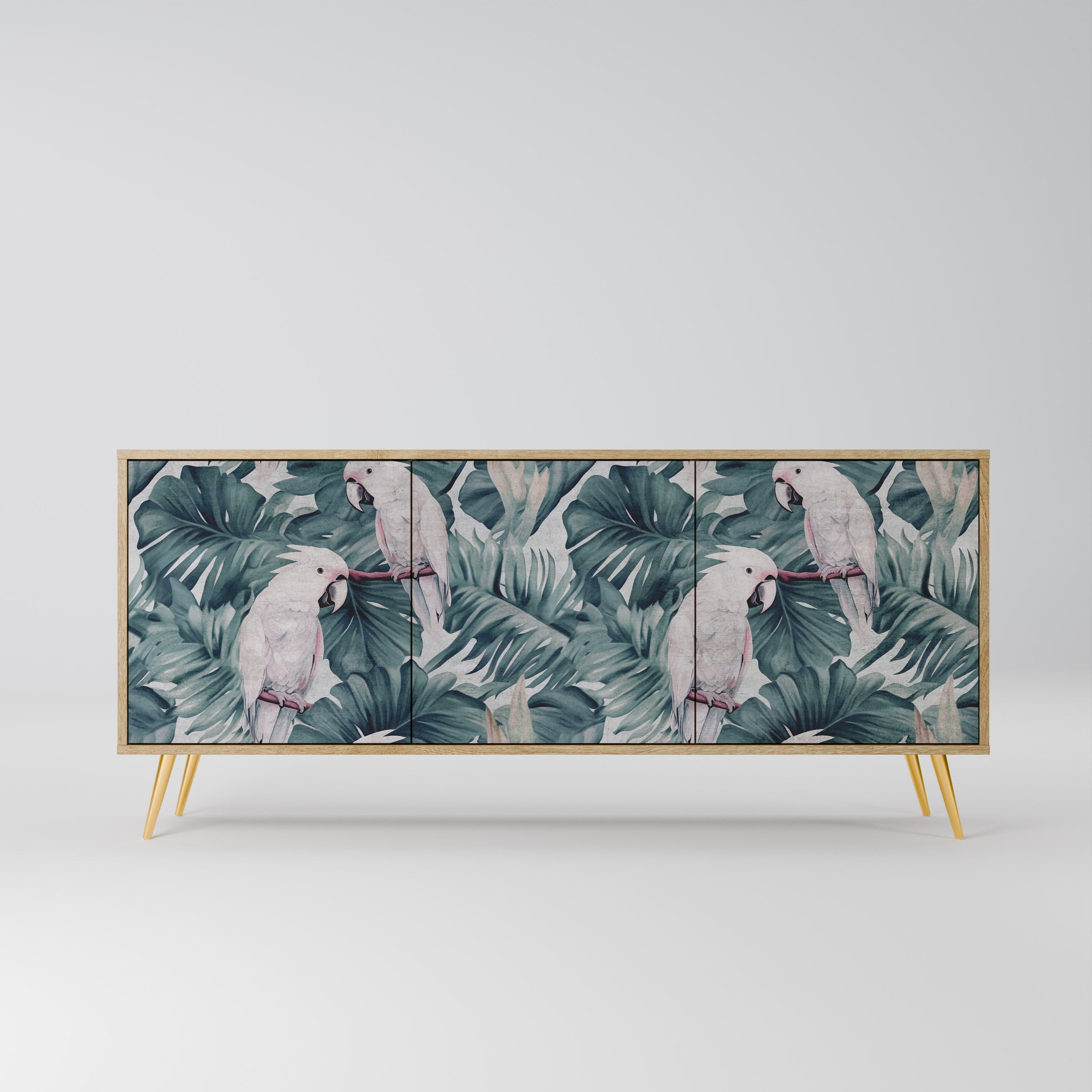 POPINJAY LOOK 3-türiges Sideboard in Eichenoptik