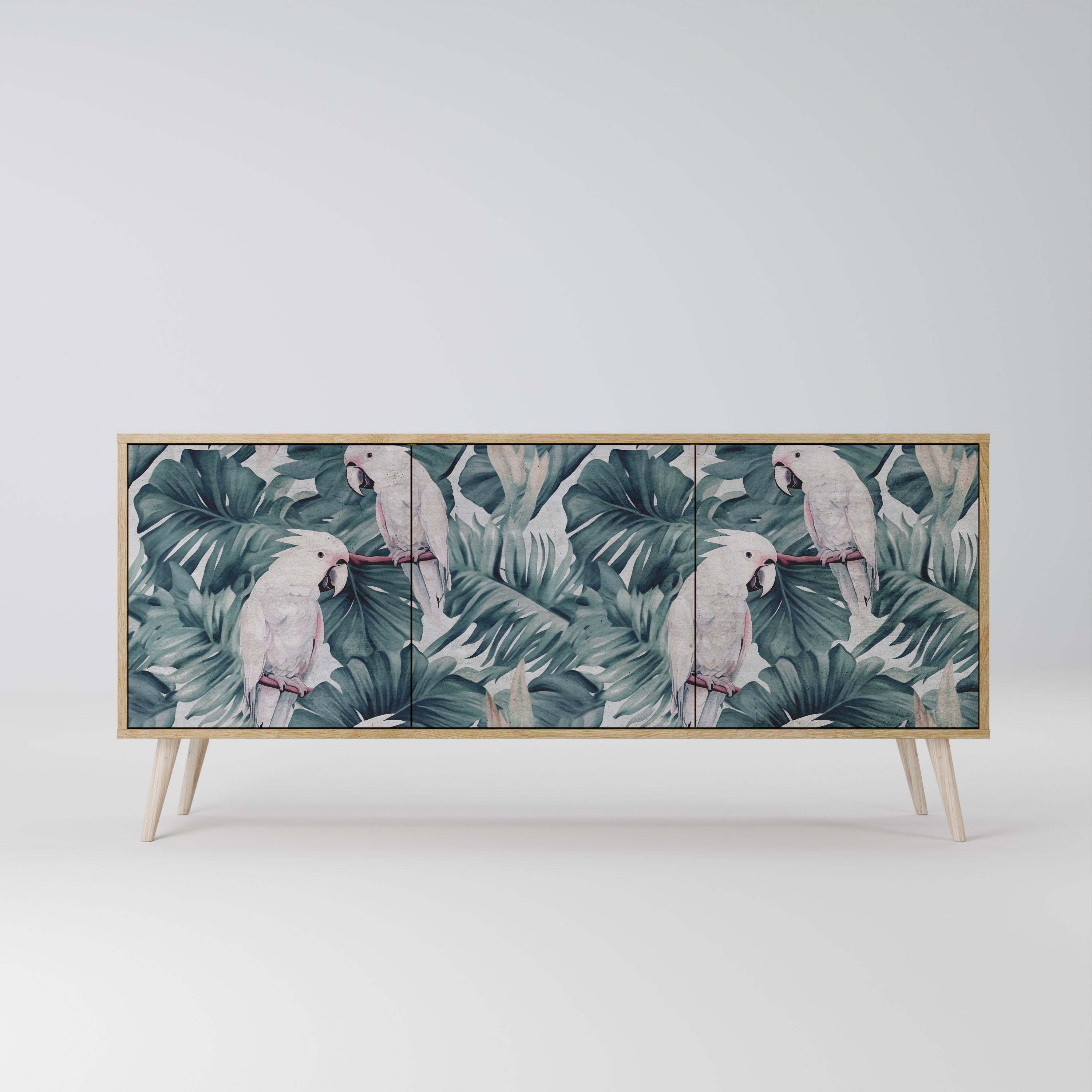 POPINJAY LOOK 3-türiges Sideboard in Eichenoptik