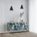 POPINJAY LOOK Sideboard mit 3 Türen in Eiche-Optik