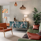 POPINJAY LOOK Sideboard mit 3 Türen in Eiche-Optik