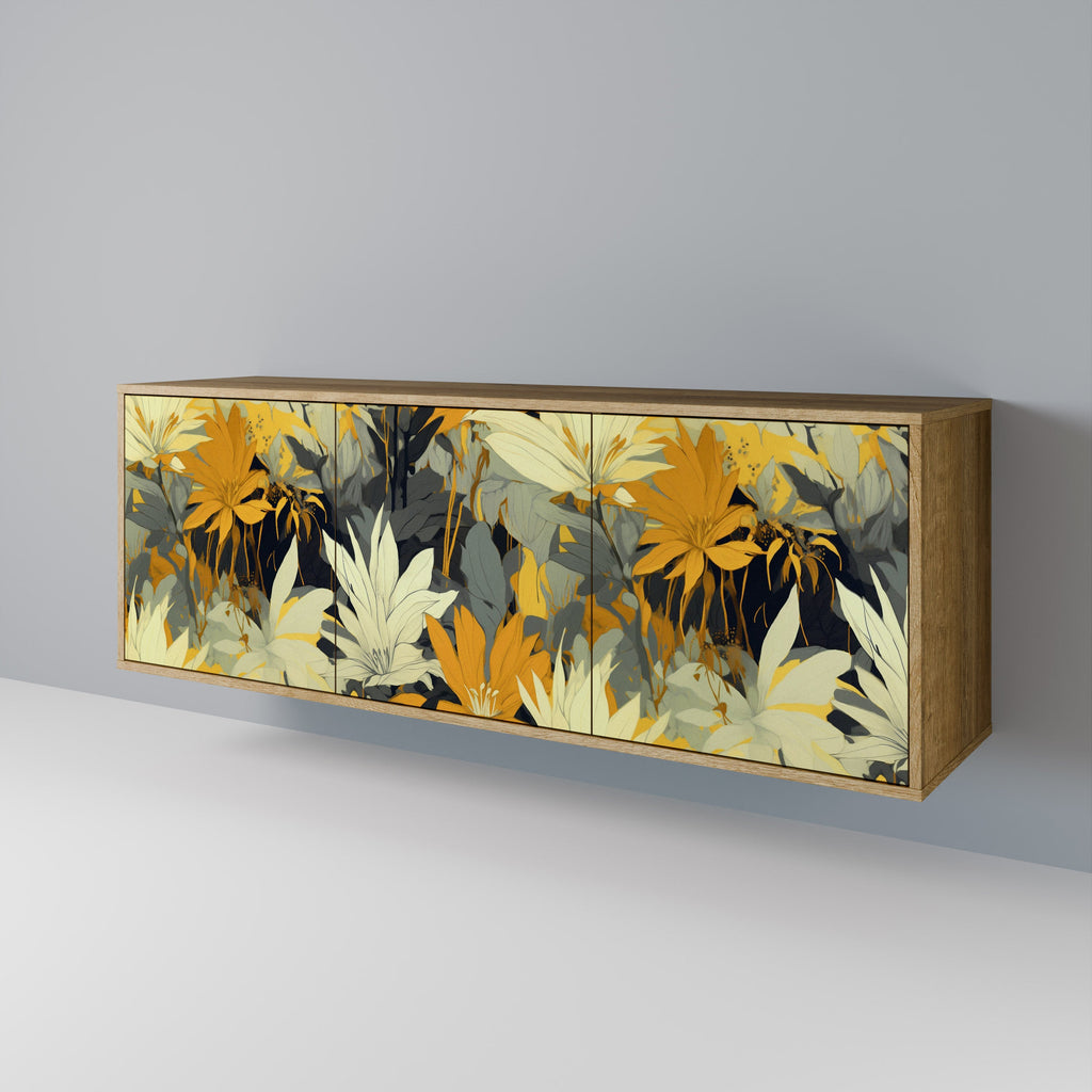 SUNKISSED LILY 3-türiges Sideboard in Eichenoptik