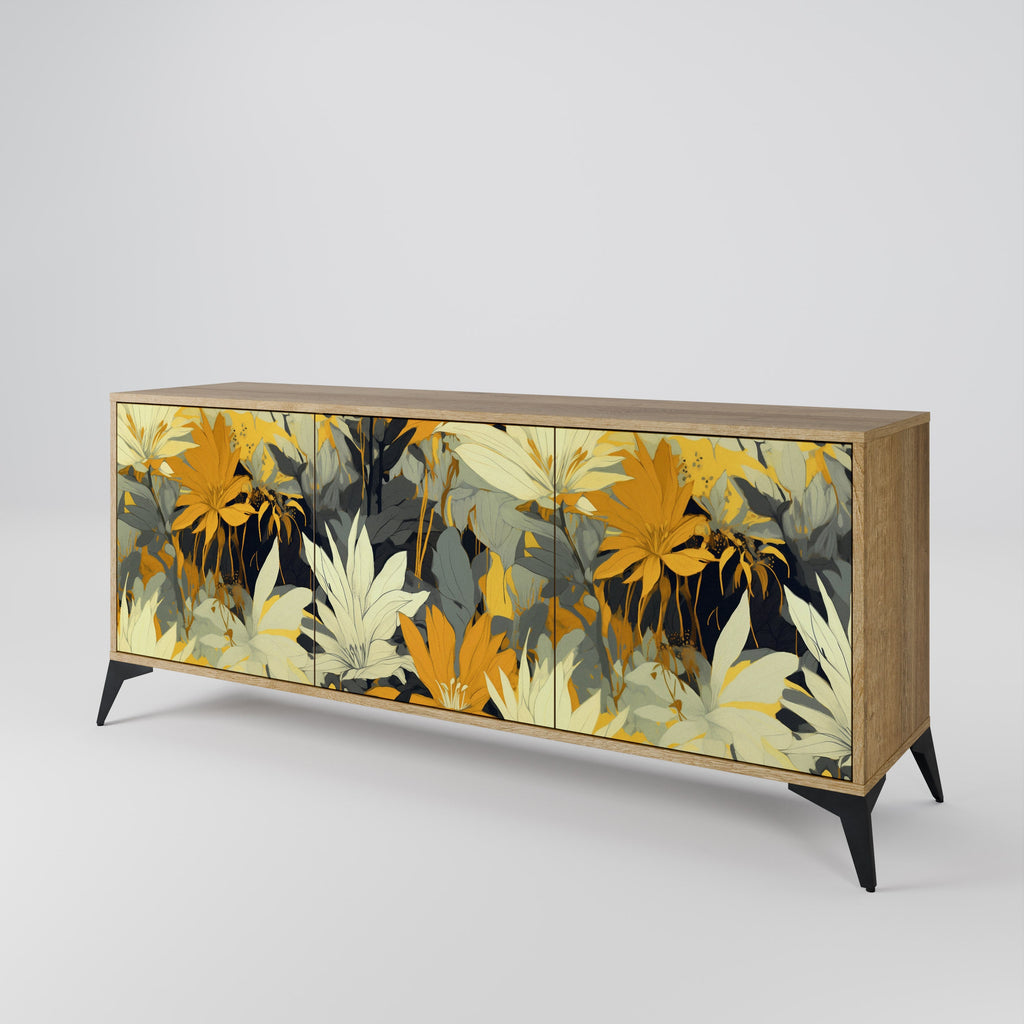 SUNKISSED LILY 3-türiges Sideboard in Eichenoptik
