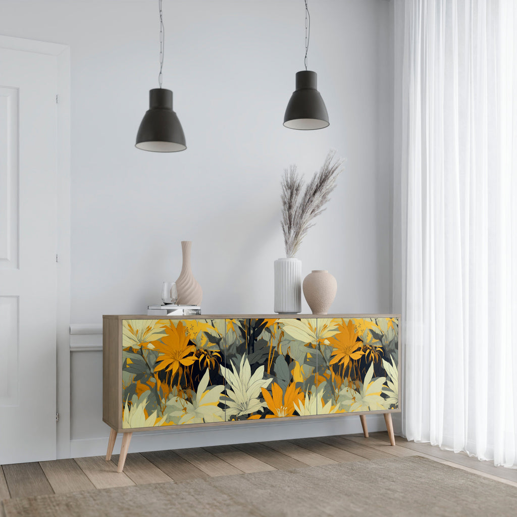 SUNKISSED LILY 3-türiges Sideboard in Eichenoptik