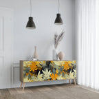 SUNKISSED LILY Sideboard mit 3 Türen in Eiche-Optik