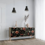 SECRET VERDURE Sideboard mit 3 Türen in Eiche-Optik