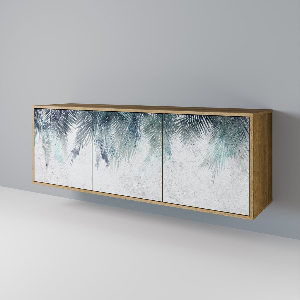 PALM VEIL 3-türiges Sideboard in Eichenoptik