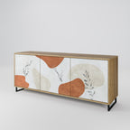 TRANQUIL TWIG Sideboard mit 3 Türen in Eiche-Optik