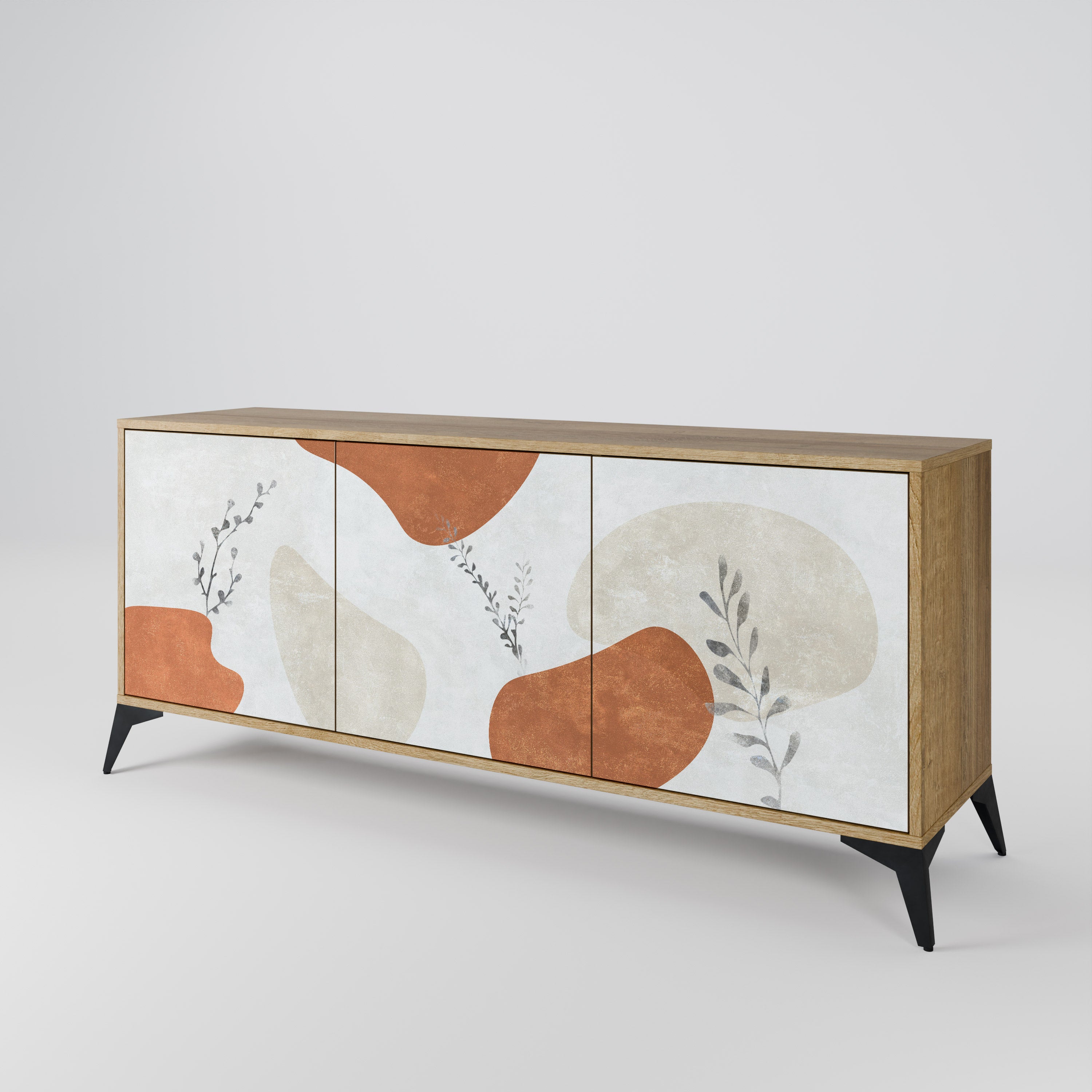 TRANQUIL TWIG 3-Door Sideboard