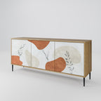 TRANQUIL TWIG Sideboard mit 3 Türen in Eiche-Optik
