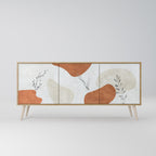 TRANQUIL TWIG Sideboard mit 3 Türen in Eiche-Optik