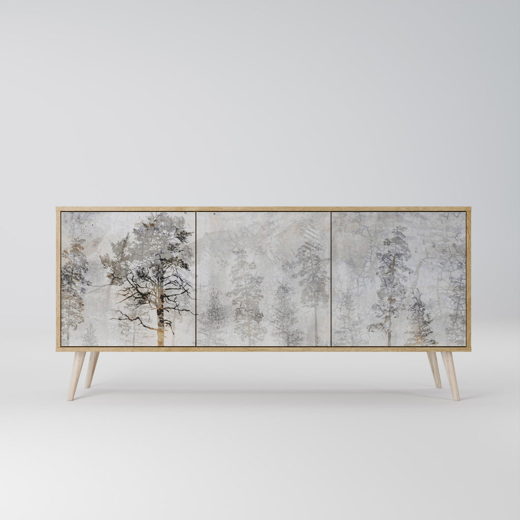 FADE IN THE TREES 3-türiges Sideboard in Eichenoptik