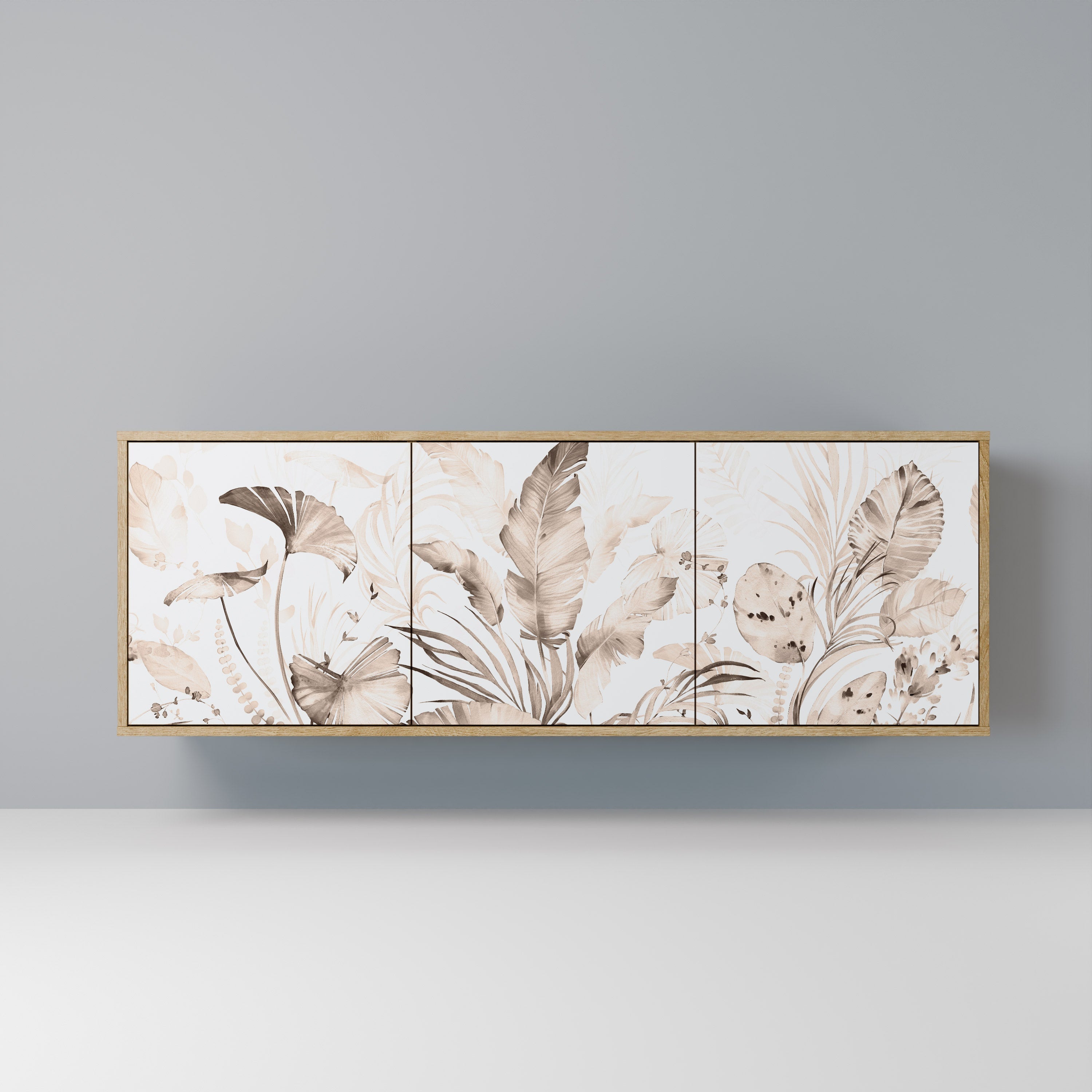 WILD TENDERNESS 3-türiges Sideboard in Eichenoptik