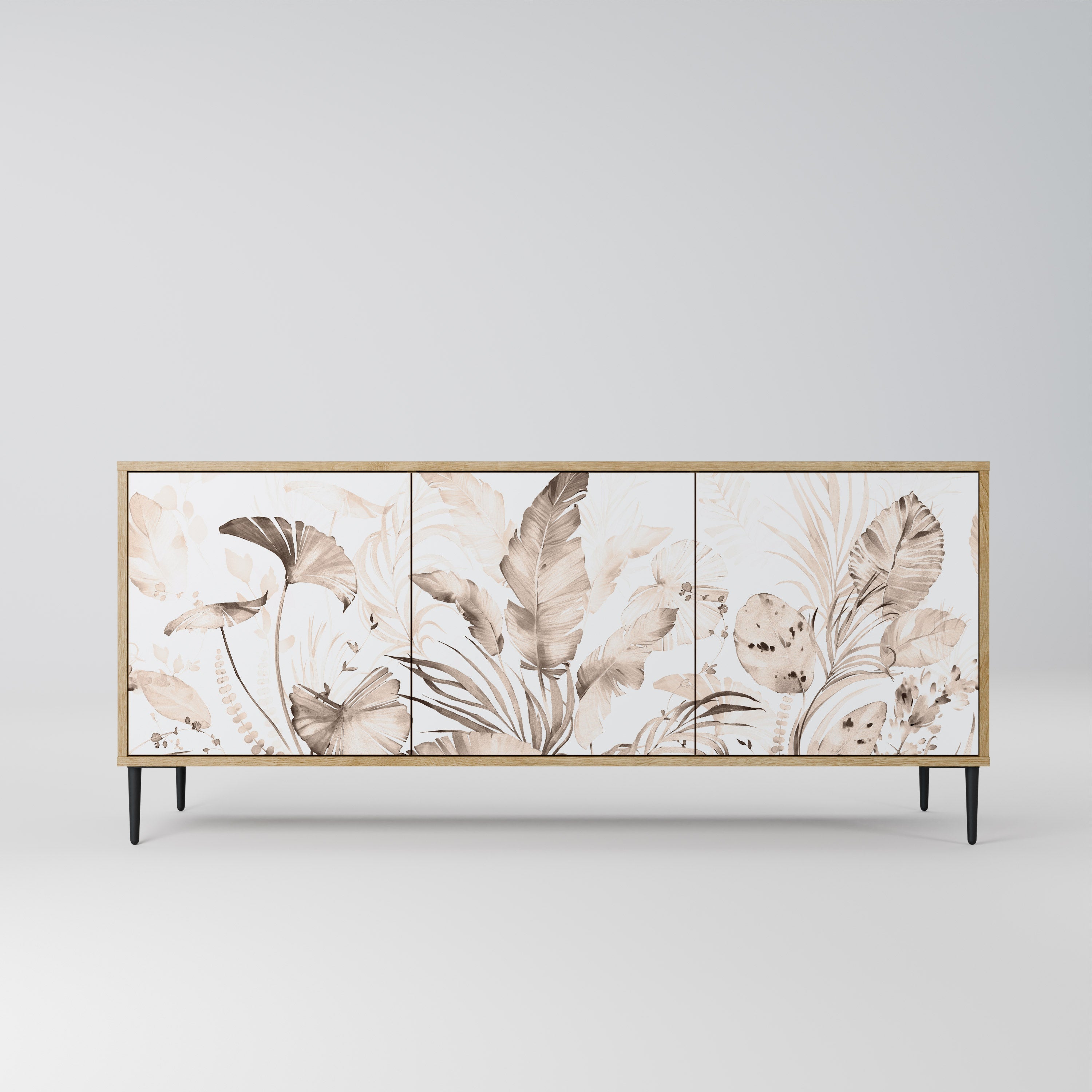WILD TENDERNESS 3-türiges Sideboard in Eichenoptik