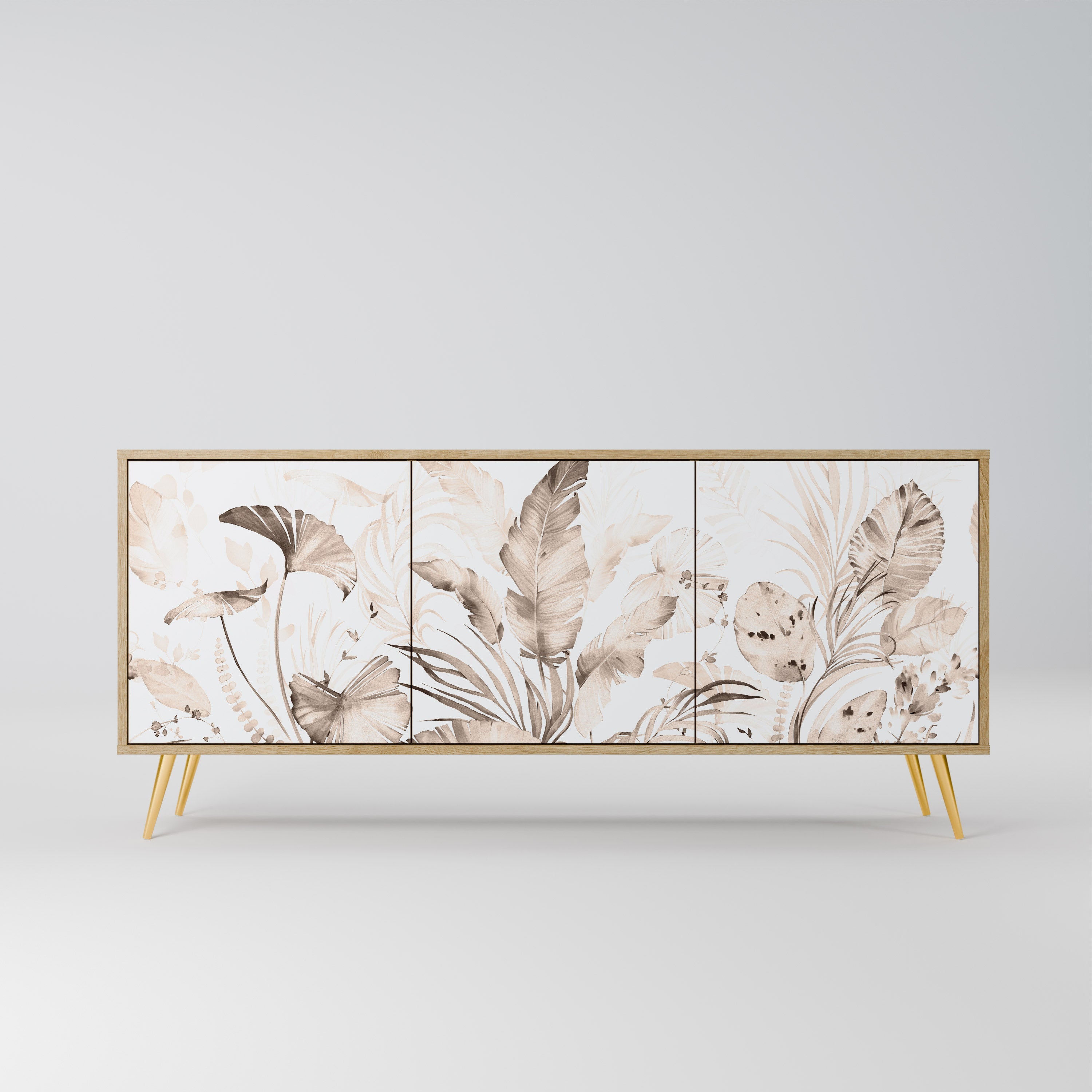WILD TENDERNESS 3-türiges Sideboard in Eichenoptik