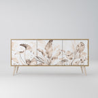 WILD TENDERNESS Sideboard mit 3 Türen in Eiche-Optik