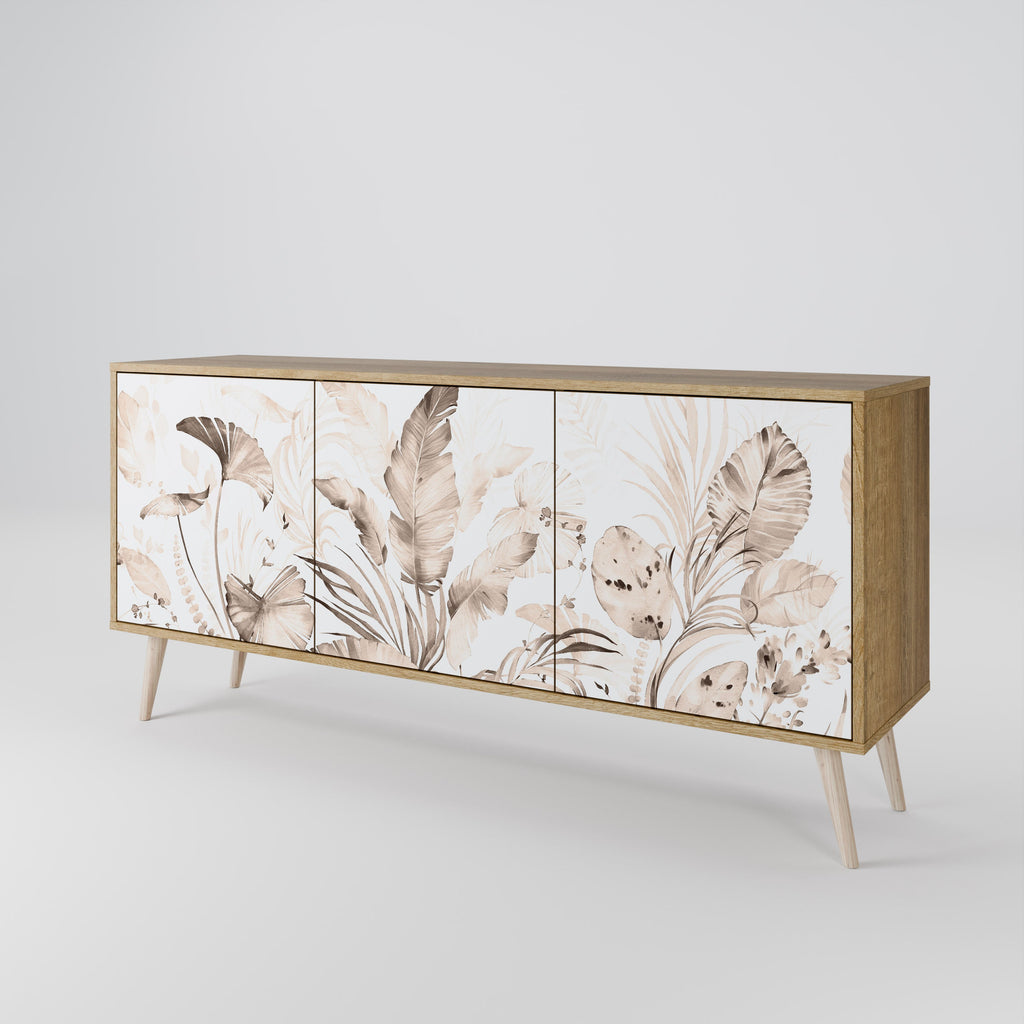 WILD TENDERNESS 3-türiges Sideboard in Eichenoptik