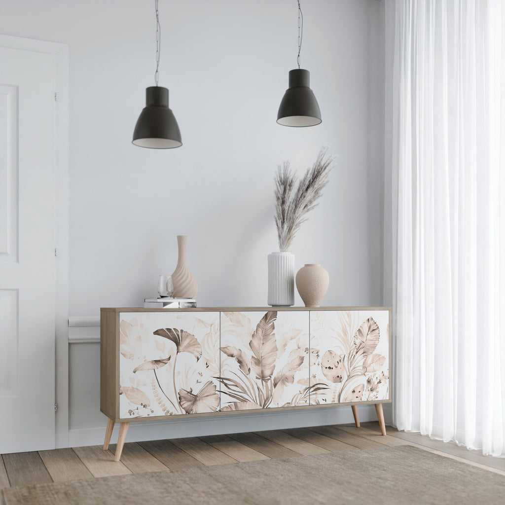 WILD TENDERNESS 3-türiges Sideboard in Eichenoptik