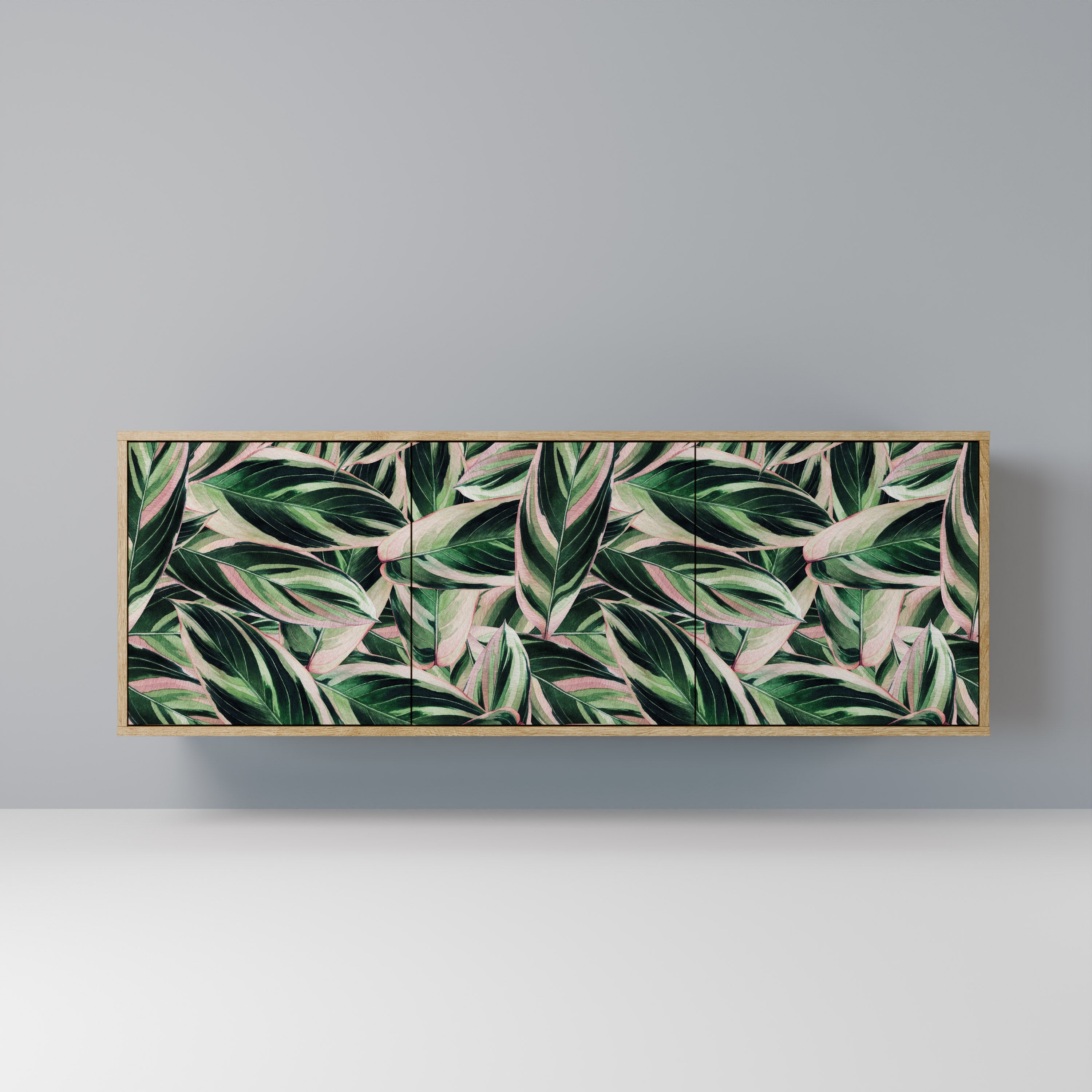 EERIE STROMANTHE 3-türiges Sideboard in Eichenoptik