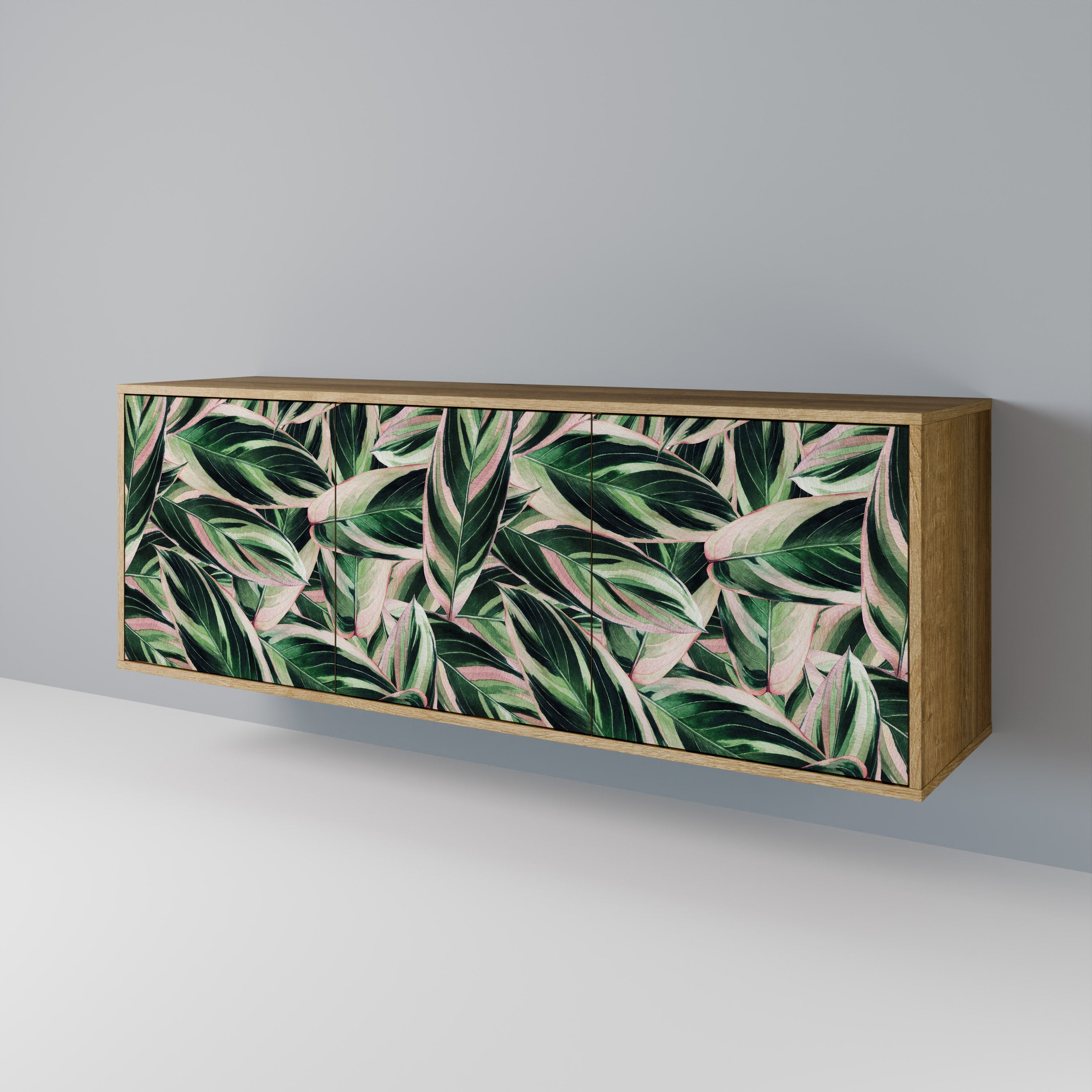 EERIE STROMANTHE 3-türiges Sideboard in Eichenoptik
