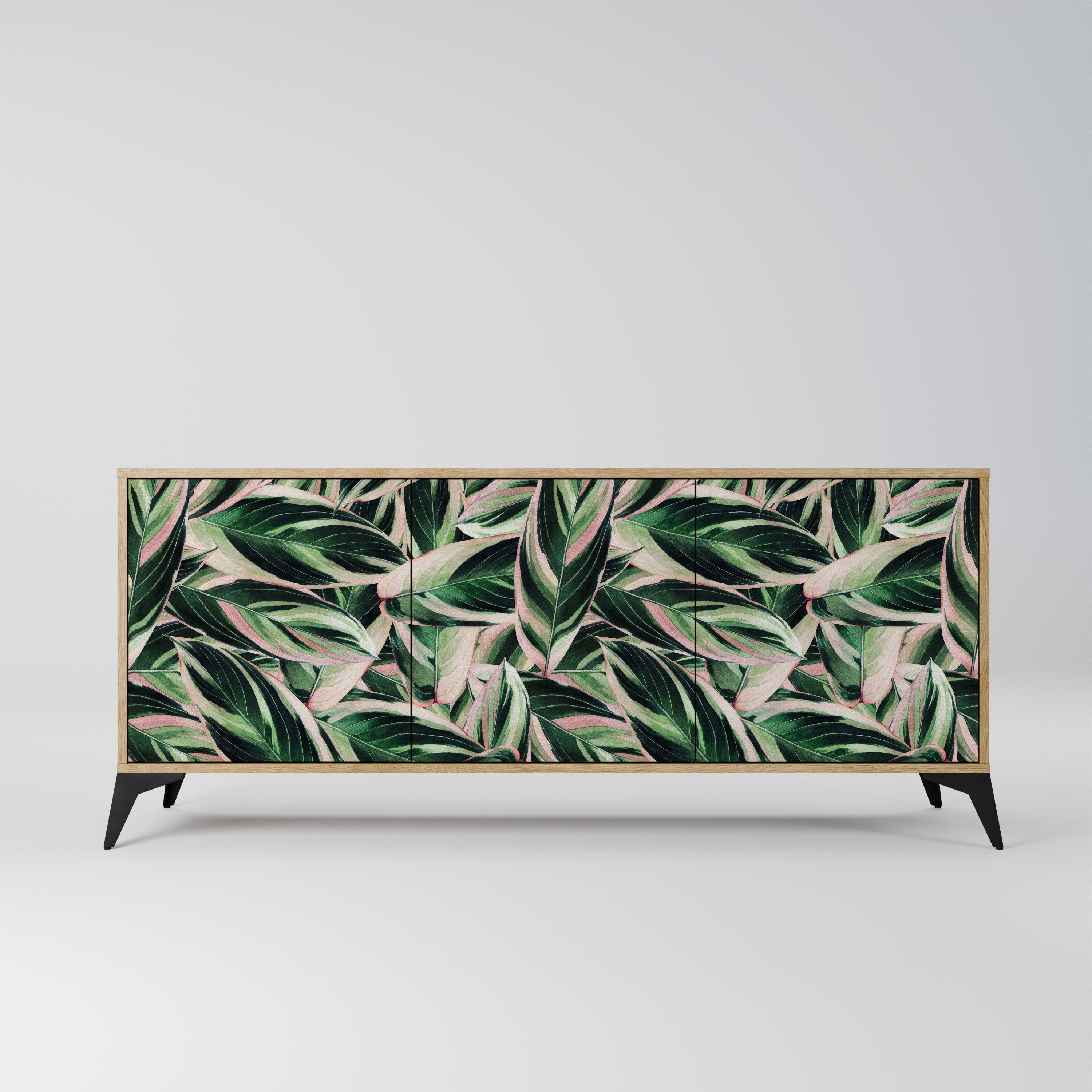 EERIE STROMANTHE 3-türiges Sideboard in Eichenoptik