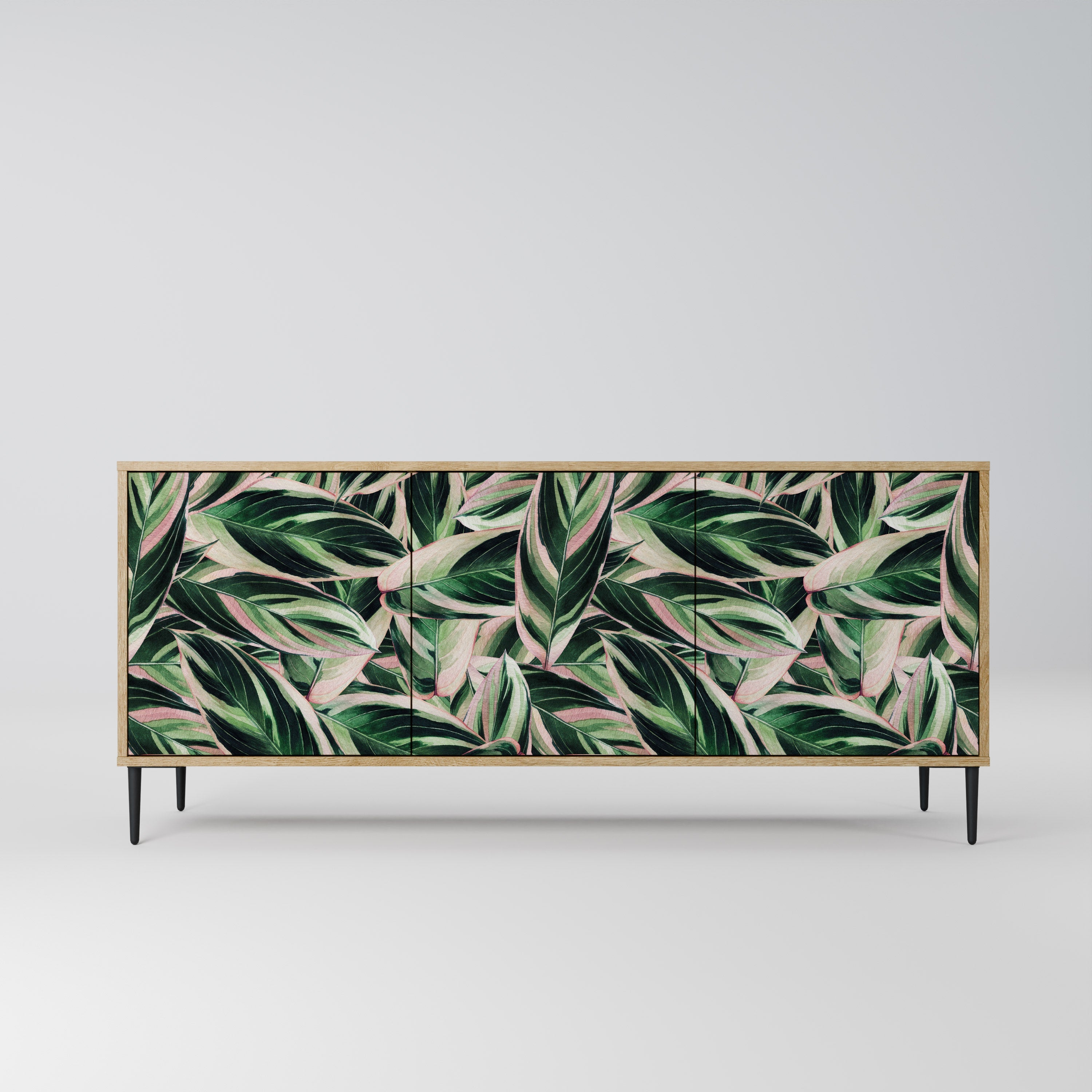 EERIE STROMANTHE 3-türiges Sideboard in Eichenoptik
