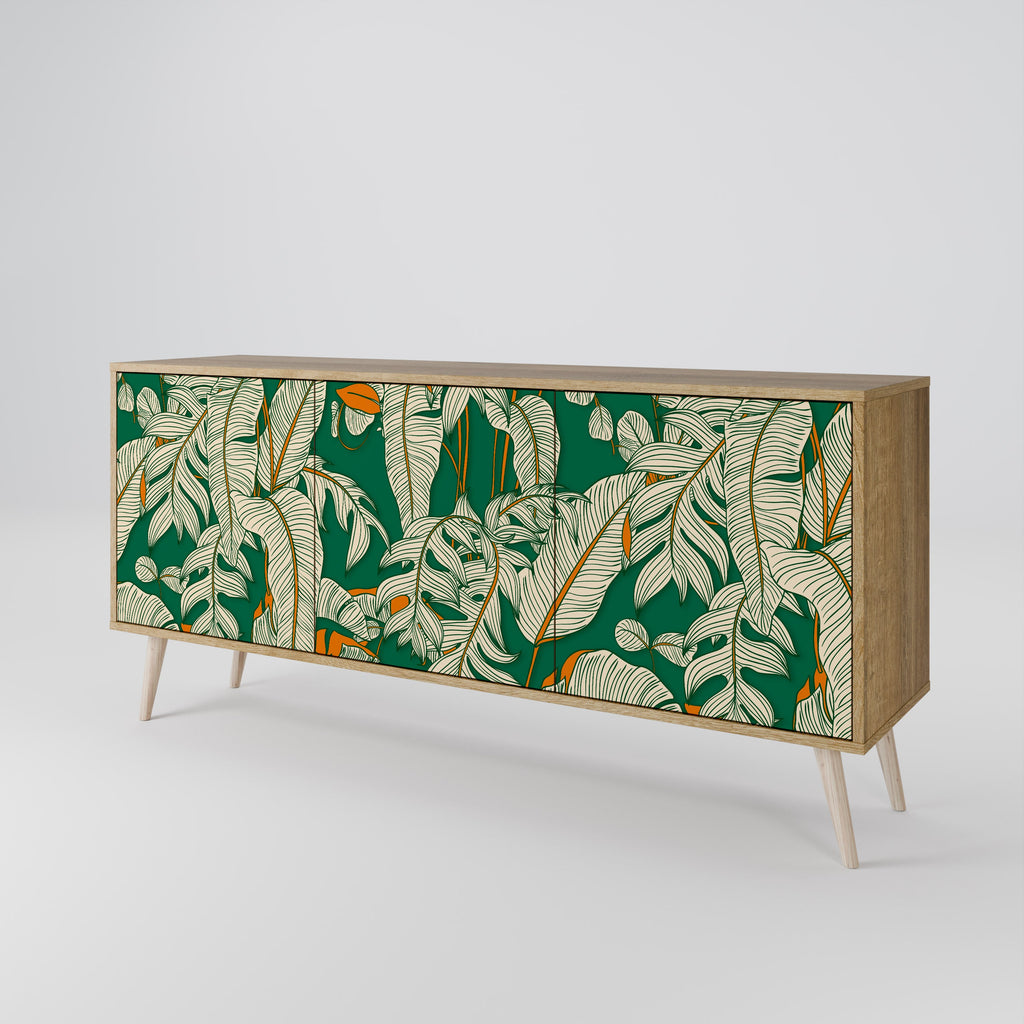 VERDANT PLEASURES 3-türiges Sideboard in Eichenoptik