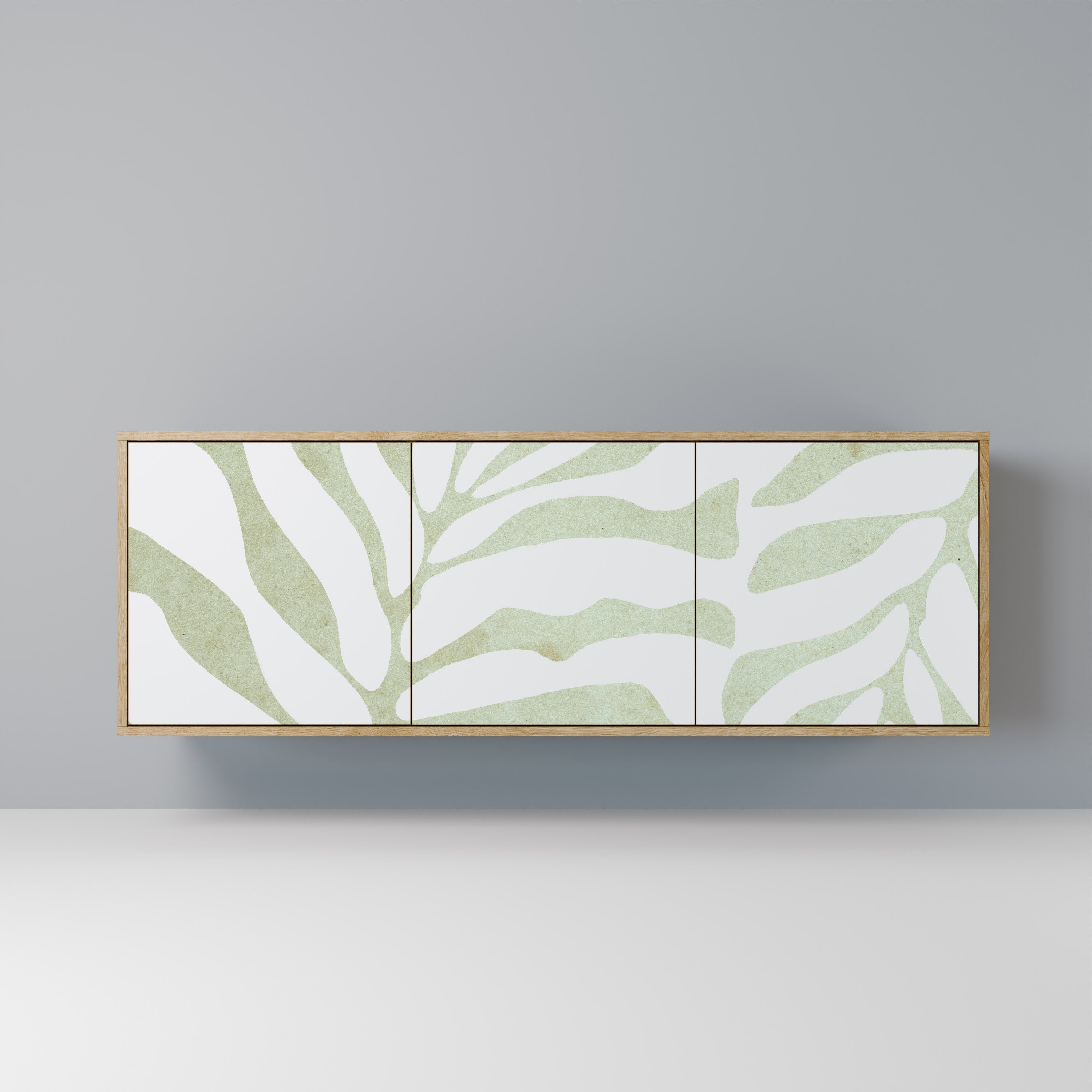BOTANICAL SPARK 3-türiges Sideboard in Eichenoptik